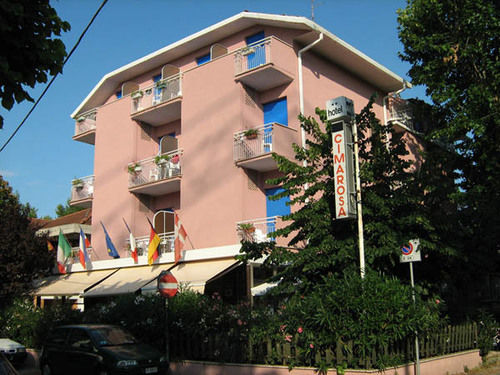 Hotel Cimarosa Riccione Eksteriør billede